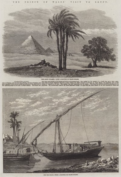 La visite du prince de Galles en Égypte - Frank Dillon